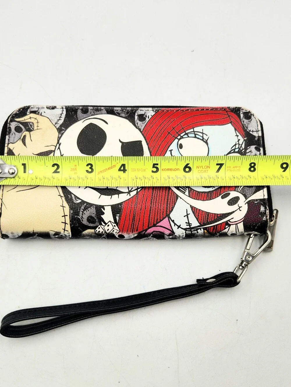 Bradford Exchange x Disney Nightmare Before Christmas Wristlet Wallet Jack Sally